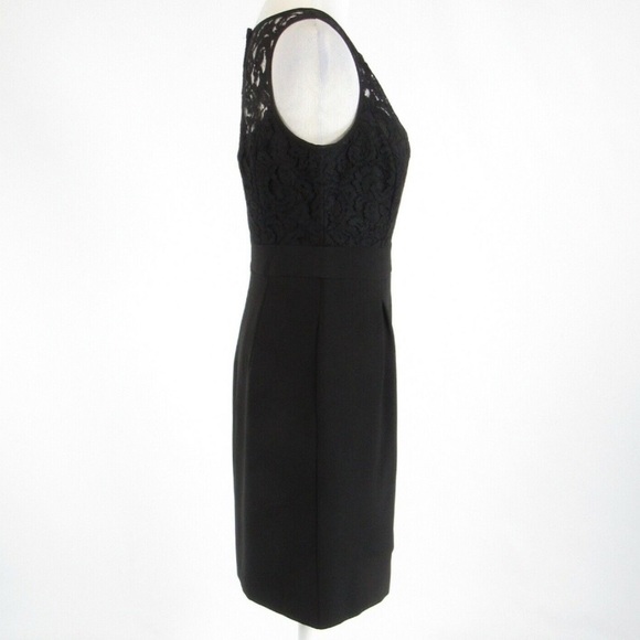 White House/Black Market Black Sheath Dress - Picture 3 of 6